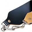 Levy's 2'' Leather Banjo Strap, Black