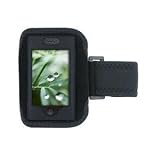 Fosmon Premium Quality Sports Armband for Apple iPhone 4S (Black)