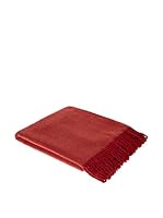 COINCASA Plaid Lanerossi 170 x 130 cm (Rojo)