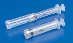 Monoject 6cc Safety Syringes - 6cc Safety Syringe, Luer Lock Tip, 50 Unit / box