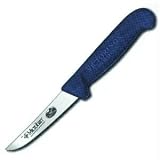 Forschner / Victorinox 4 Rabbit Paring Knife, Blue Fibrox Handle (40811), Microban  Model 46811