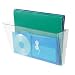 Single Wall Pockets, Cubicle Hanger/ Wall Mount, Wall Mount Incl, Letter, Clear EXP11194