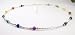 Chakra Necklaces - One stone for each Chakra in .925 Sterling Silver by Gemstone Gifts Handmade Jewelry