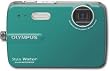 Olympus Stylus 550 10MP Waterproof Digital Camera (Teal) - REFURBISHED
