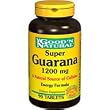 Super Guarana 1200mg - 90 tabs,(Good'n Natural)