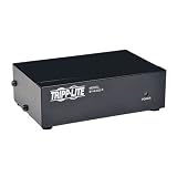 Tripp Lite 2-Port VGA Splitter with Signal Booster High Resolution Video, 350MHz, 2048x1536 (HD15 M/