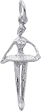 Jewelry : Ballet Dancer Charm by Rembrandt Charms