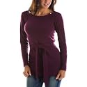 Armani Exchange Belted Tunic Sweater