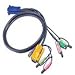 ATEN 2L5302P - keyboard / mouse / video / audio cable - 6 ft