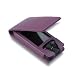 EASYi - Leather flip case for New Sony Walkman S Series (2009 Model) 8GB 16GB with Built-In Stereo Speakers NWZS545B NWZS544B NWZS545R NWZS544R