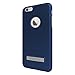 Seidio SURFACE with Metal Kickstand Case & Holster Combo for iPhone 6 Plus/6s Plus - Non-Retail Packaging - Royal Blue/Gray