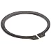 Metric Tapered Section Phosphate & Oil Steel Axially Assembled External Retaining Ring, 22 mm Shaft Diameter, 1.20 mm Thick (Pack of 25)