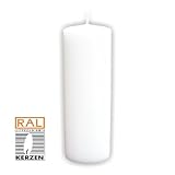 Details zu "Stumpenkerze 250x80 mm weiss" Details zu "Stumpenkerze 250x80 mm weiss"