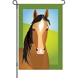 Sapphire Butterfly Garden Flag
