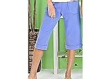Petite Sunbay Drawstring Knit Capris