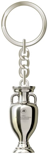 UEFA EURO 2012TM Uni Schlüsselanhänger Pokal, silber, EM-12-SA-CHD