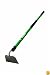 Truper 32405 Tru Tough Forged Garden Hoe, 6-Inch Head, Fiberglass Handle, 10-Inch Grip