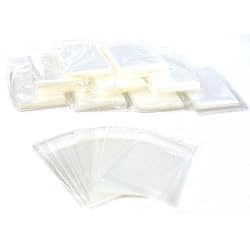1000 Clear PVC Bags Self Adhesive Sealable Jewelers 2" x 3"