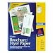 Avery 8324 Inkjet Matte Texture Brochure/Flyer Paper, White, 8-1/2x11, 100 Sheets per box