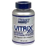 Nutrex Vitrix, Natural Testosterone Stimulator with NTS-5, 180 Capsules