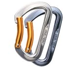 Petzl Spirit Carabiner Bent Gate, One Size