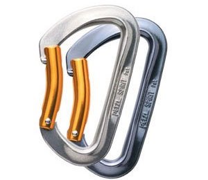 Petzl Spirit Carabiner Bent Gate, One Size