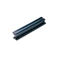 Charles Leonard Inc. 3 Hole Fixed Paper Punch, 8 Sheet Capacity, Black, 1 per Box (90013)
