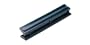 Charles Leonard Inc. 3 Hole Fixed Paper Punch, 8 Sheet Capacity, Black, 1 per Box (90013)
