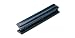 Charles Leonard Inc. 3 Hole Fixed Paper Punch, 8 Sheet Capacity, Black, 1 per Box (90013)