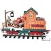  : Holiday Express Log Mill Wood Car