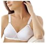 Playtex Women's Cross Your Heart Lightly Lined Seamless Soft Cup Bra, White, 38C