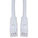 CAT6, UTP, with Molded Boot, 500MHz, White, 14 ft