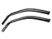 WeatherTech Custom Fit Side Window Deflectors for Honda Accord - (80475), Front Pair - Dark Tint