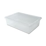 UPC 762016176246 product image for Iris Clear Plastic Storage Box, 7 1/4 Gallon | upcitemdb.com