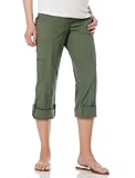 Motherhood Maternity: Secret Fit Belly(r) Poplin Cargo Pockets Convertible Maternity Pants