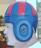 1940 Old New York Giants Blue and Red Leather Football Helmet
