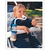 Pacifeeder Hands Free Baby Bottle 9 Oz Pink
