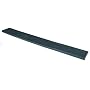 Bar Mat, 27'' x 3-1/4'', rubber, black