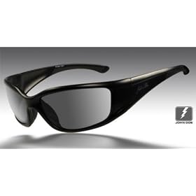 John Doe Eyewear Motorcyclist Rider Protective Biker Glasses/Sunglasses - Reno Unbreakable Flexible Frame
