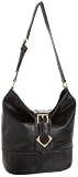 Liz Claiborne Jet Setter Bucket,Black,one size