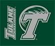 NCAA Sports Classic Blanket/Throw Tulane Green Wave - College Athletics Fan Shop Merchandise
