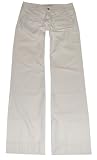 Converse by John Varvatos Cream Low Rise Pants