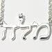 Kabbalah Wisdom Pendant, Sterling Silver