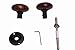A29 Porcelain Rim Lock Door Knob Set – 2 1/4