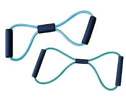Stretch Exercise Figure 8 Resistance Tube
