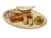 JK Adams HOL-BOB Oval Bread and Oil Board 4-pc.