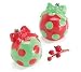 Christmas Tree Ornament Shape Salt And Pepper Shaker Set Adorable Holiday Table Decor