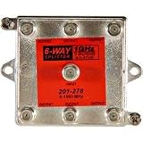 1GHz 130dB 6-Way Vertical Splitter
