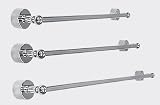Sigma Bathroom Accessories 1.09TB Sigma Towel Bar With Brackets