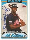 2008 Bowman Draft AFLAC Autographs #AFLAC-JH Jason Heyward - Atlanta Braves Rookie / Henry County High School (Autographed Card)(MLB Baseball Cards)
